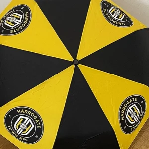 Yellow and Black Golf Umbrella