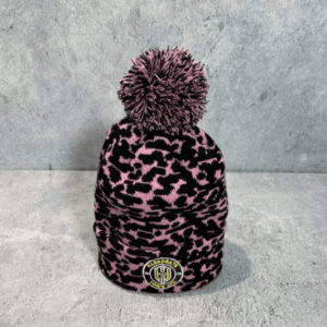PINK BOBBLE HAT 2023-2024