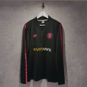 2025/26 New Balance Warm-Up 1/4 Zip with sponsor