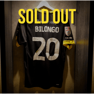 BRYANT BILONGO MATCH-ISSUED 2024/25 THIRD SHIRT