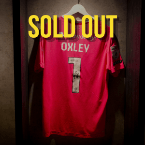 MARK OXLEY SIGNED + MATCH-ISSUED 2024/25 THIRD GOALKEEPER SHIRT