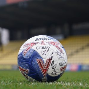 SIGNED, MATCH-USED OFFICAL 2025/26 FA CUP BALL