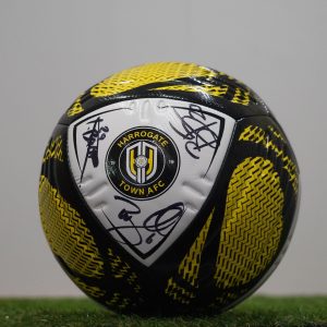 SIGNED HARROGATE TOWN FOOTBALL