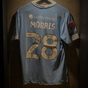 BRYN MORRIS SIGNED + MATCH-ISSUED 2024/25 AWAY SHIRT