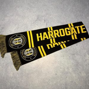 Harrogate Town Small Pinstripe Scarf