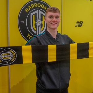 YELLOW AND BLACK STRIPE SCARF