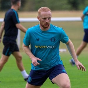 2025/26 New Balance Electric Blue Warm-Up T-Shirt