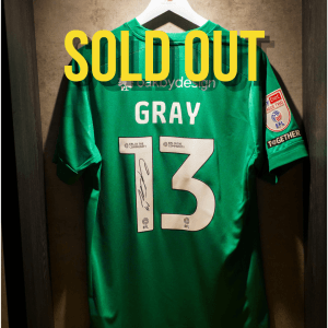 HENRY GRAY SIGNED + MATCH-ISSUED 2025/26 HOME GOALKEEPER SHIRT