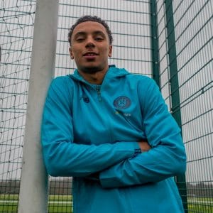 2025/26 New Balance Electric Blue Showerproof Jacket