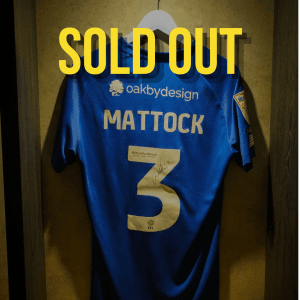 JOE MATTOCK SIGNED + MATCH-ISSUED 2023/24 AWAY SHIRT