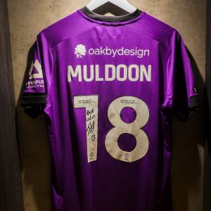 Jack Muldoon Signed + Match-Issued 2025/26 Third Shirt