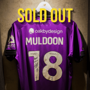 JACK MULDOON SIGNED + MATCH-ISSUED 2025/26 THIRD SHIRT