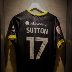 Levi Sutton Signed + Match-Issued 2024/25 Third Shirt