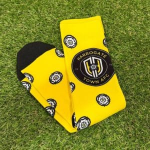 HARROGATE TOWN YELLOW SOCKS