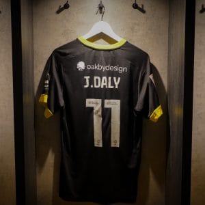JAMES DALY MATCH-ISSUED 2024/25 THIRD SHIRT
