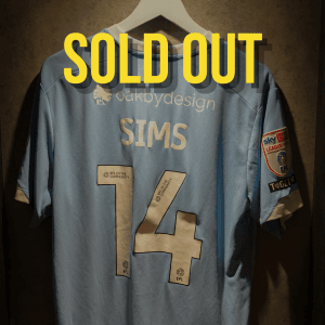TOBY SIMS MATCH-ISSUED 2024/25 AWAY SHIRT