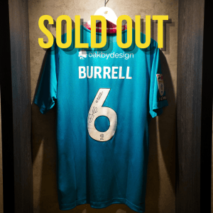 WARREN BURRELL SIGNED + MATCH-ISSUED 2025/26 AWAY SHIRT