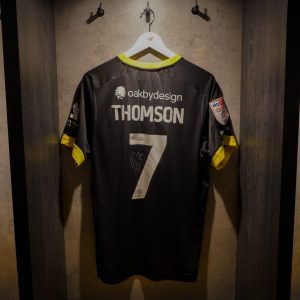 George Thomson Signed + Match-Issued 2024/25 Third Shirt