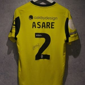 ZICO ASARE SIGNED + MATCH-ISSUED 2025/26 HOME SHIRT