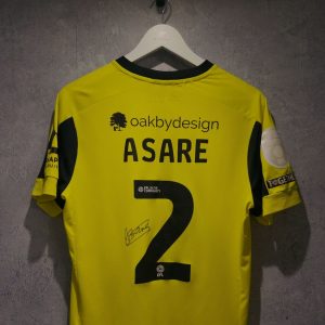 Zico Asare Signed + Match-Issued 2025/26 Home Shirt