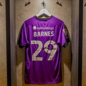Lucas Barnes Signed + Match-Issued 2025/26 Third Shirt