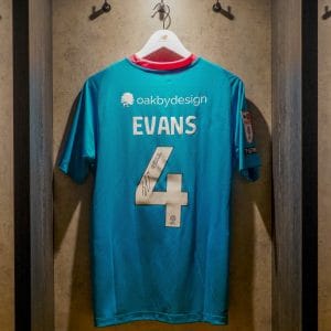 Jack Evans Signed + Match-Issued 2025/26 Away Shirt