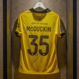 Ciaran McGuckin Signed + Match-Issued 2026/27 Home Shirt