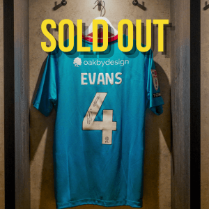 Jack Evans Signed + Match-Issued 2025/26 Away Shirt