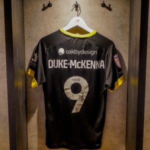 Stephen Duke-McKenna Signed + Match-Issued 2024/25 Third Shirt