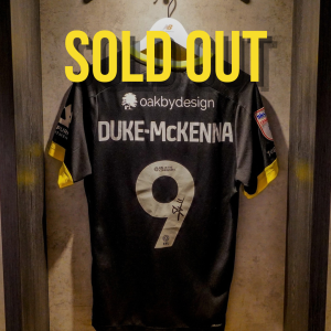 Stephen Duke-McKenna Signed + Match-Issued 2024/25 Third Shirt