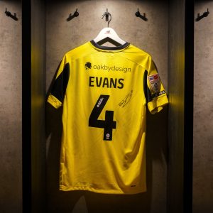 Jack Evans Signed + Match-Issued 2025/26 Home Shirt