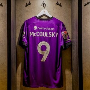 Shawn McCoulsky Signed + Match-Issued 2025/26 Third Shirt