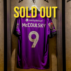Shawn McCoulsky Signed + Match-Issued 2025/26 Third Shirt