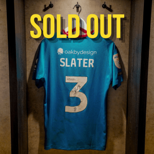 Jacob Slater Signed + Match-Issued 2025/26 Away Shirt